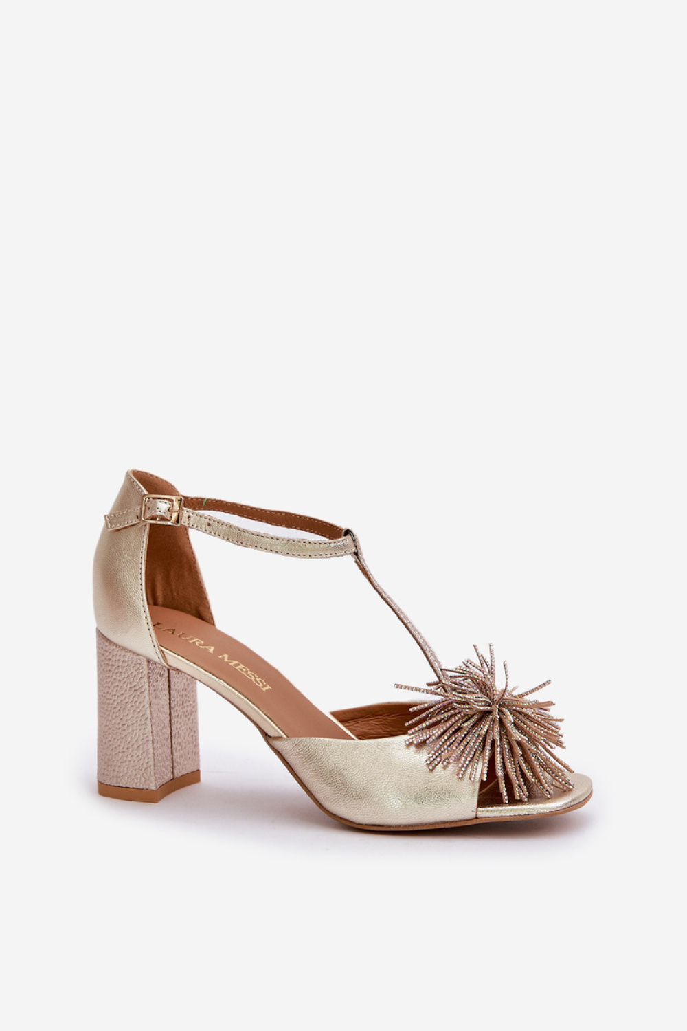 sandalen op hak model 212584 Step in style - Afbeelding 2