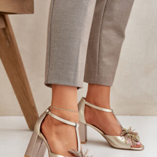 sandalen op hak model 212584 Step in style