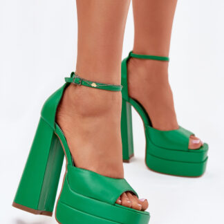 sandalen op hak model 213911 Step in style