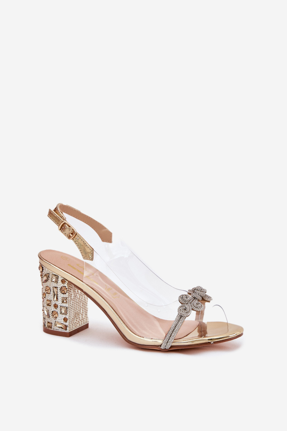 sandalen op hak model 213936 Step in style - Afbeelding 2
