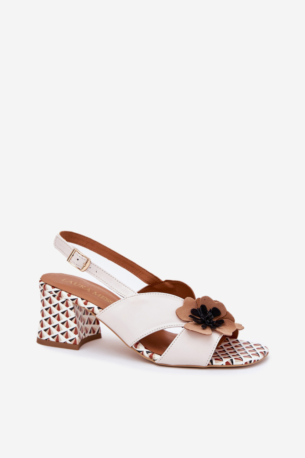 sandalen op hak model 214983 Step in style - Afbeelding 2