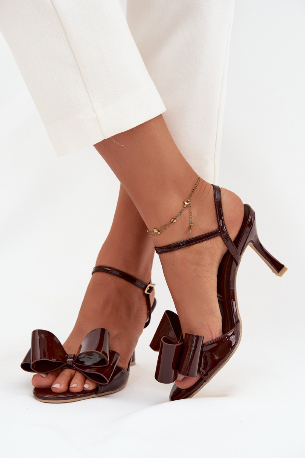 sandalen op hak model 222271 Step in style