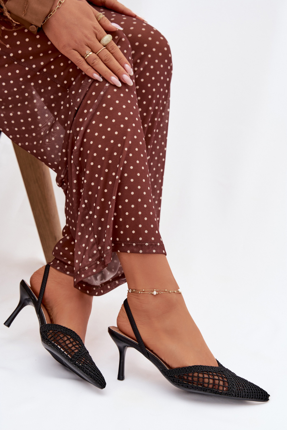 sandalen op hak model 224493 Step in style