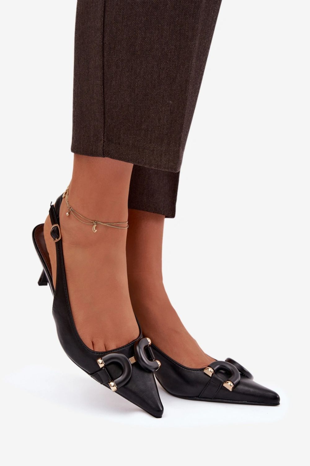 sandalen op hak model 224501 Step in style - Afbeelding 2