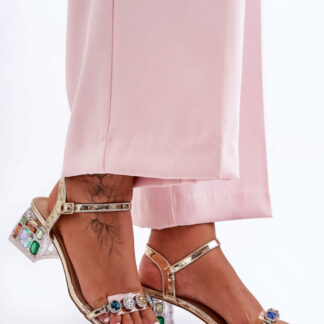 sandalen op hak model 225139 Step in style