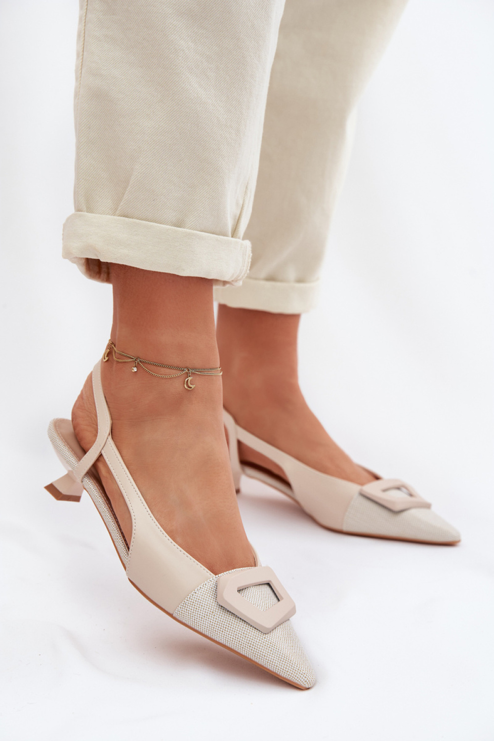 sandalen op hak model 225625 Step in style