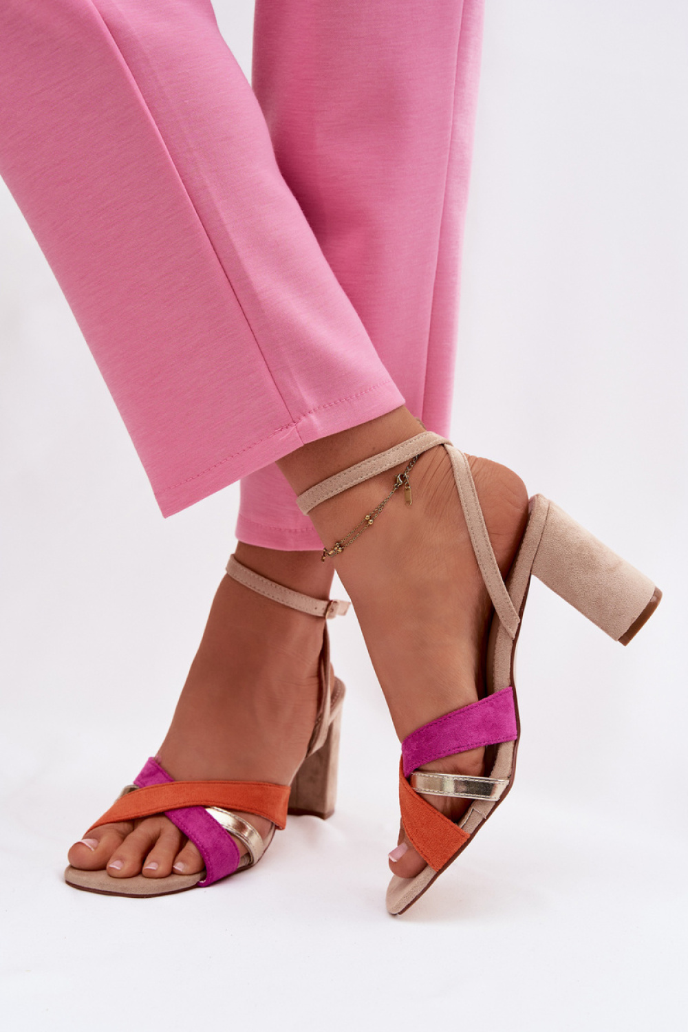 sandalen op hak model 226337 Step in style - Afbeelding 3