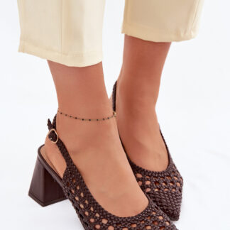 sandalen op hak model 226505 Step in style