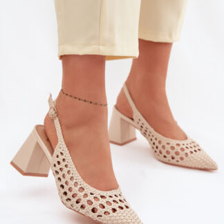 sandalen op hak model 226506 Step in style