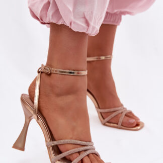 sandalen op hak model 226508 Step in style
