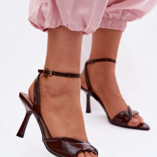 sandalen op hak model 226515 Step in style