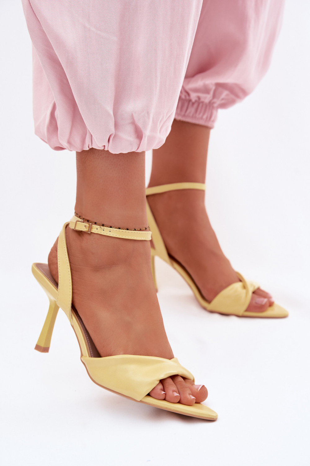 sandalen op hak model 226516 Step in style