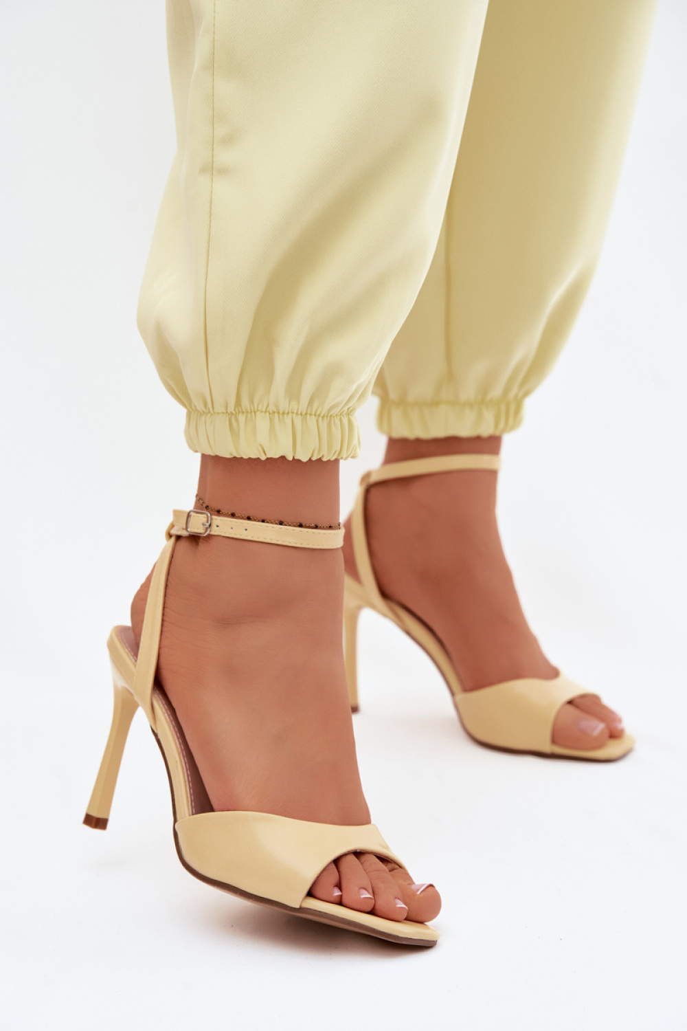 sandalen op hak model 227435 Step in style