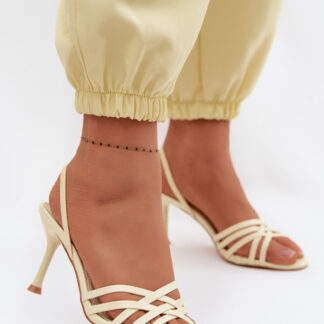 sandalen op hak model 227437 Step in style