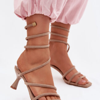 sandalen op hak model 227452 Step in style