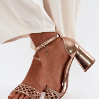 sandalen op hak model 227454 Step in style