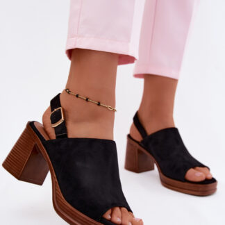 sandalen op hak model 227914 Step in style