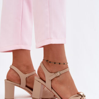 sandalen op hak model 227922 Step in style
