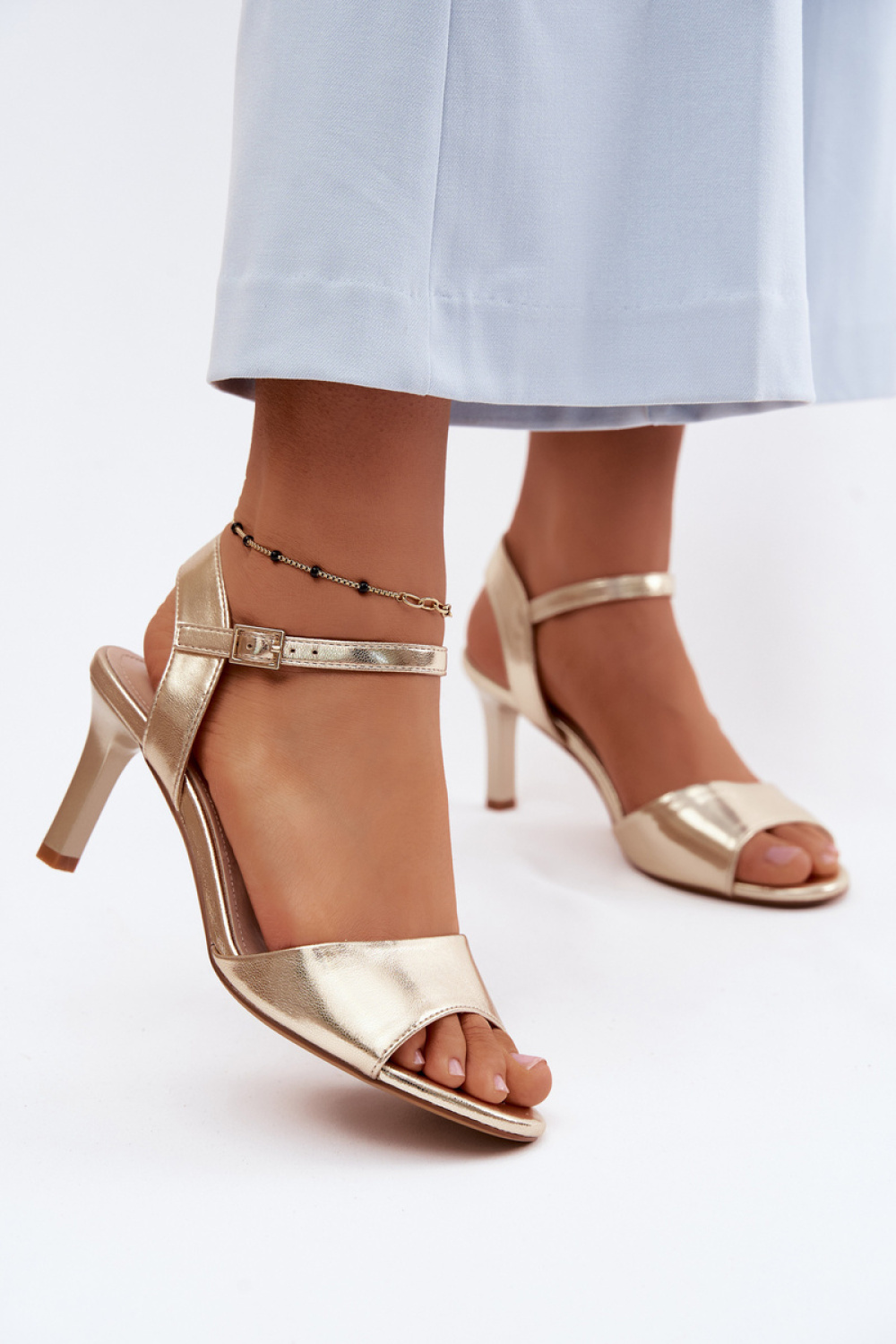 sandalen op hak model 228106 Step in style