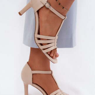 sandalen op hak model 228108 Step in style