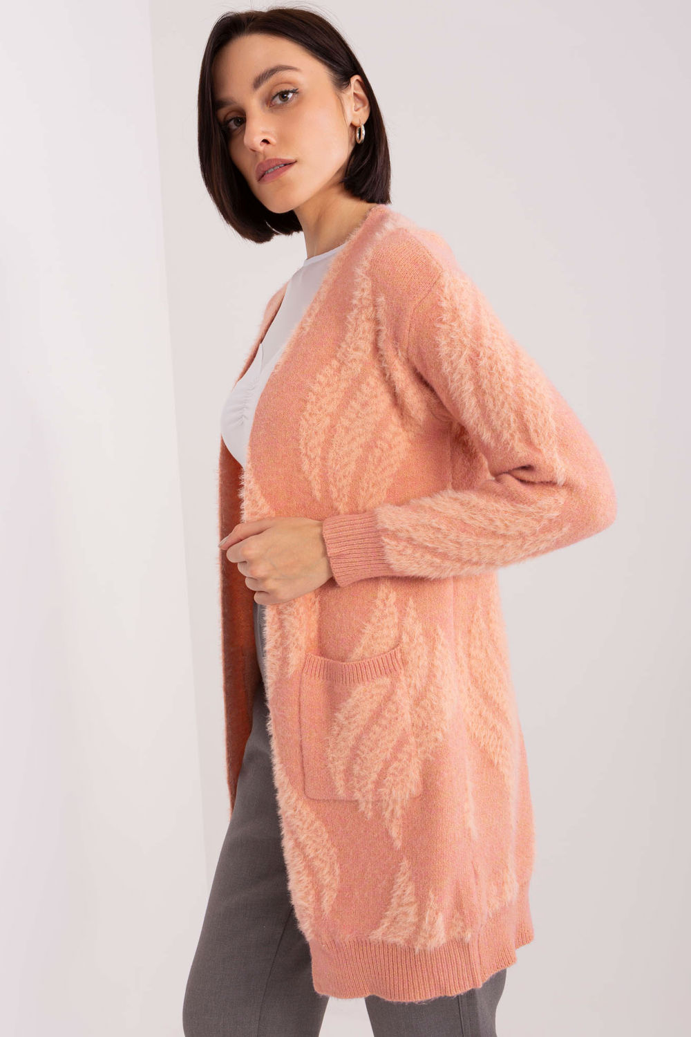 cardigan model 188277 AT - Afbeelding 2