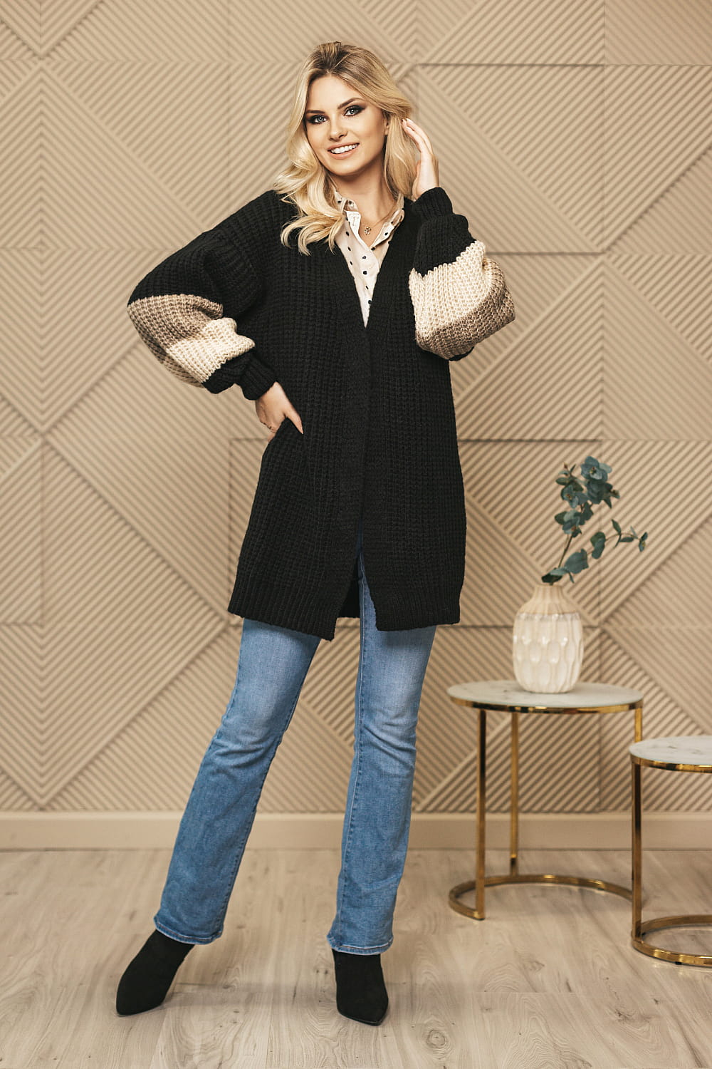 cardigan model 188774 PeeKaBoo - Afbeelding 2