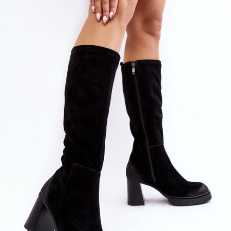 Laarzen met hoge hakken model 189037 Step in style