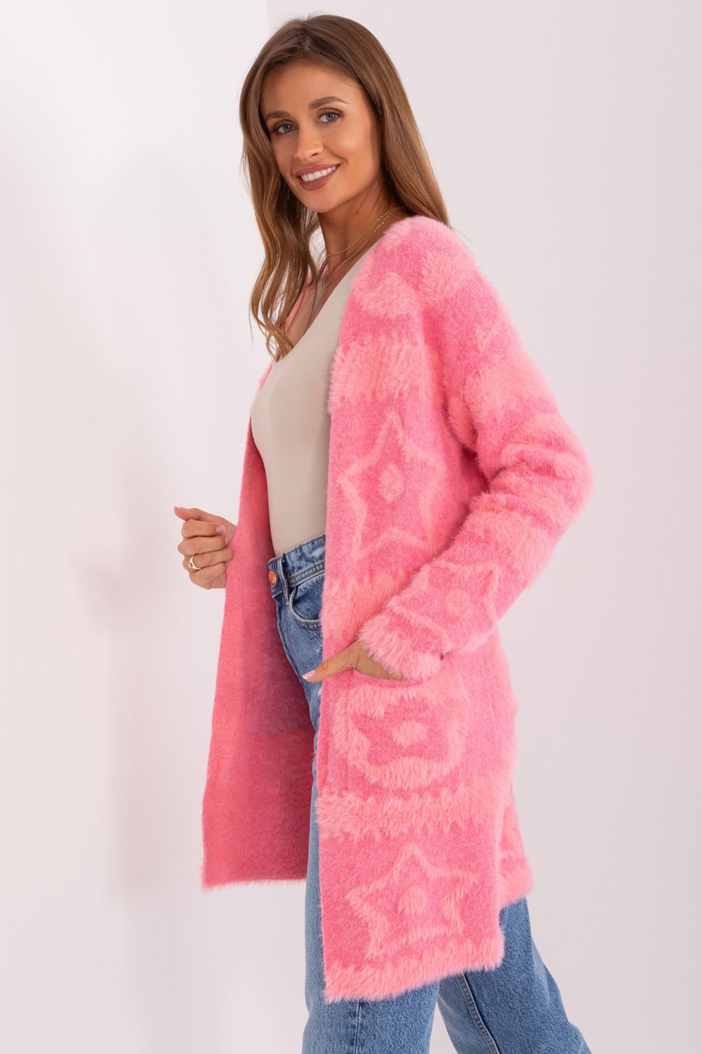 cardigan model 189218 AT - Afbeelding 2