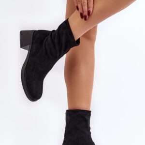 Laarsjes met hoge hak model 189840 Step in style