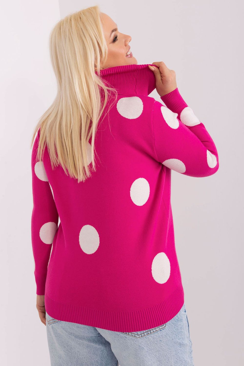 trui plus size model 190123 Factory Price - Afbeelding 3