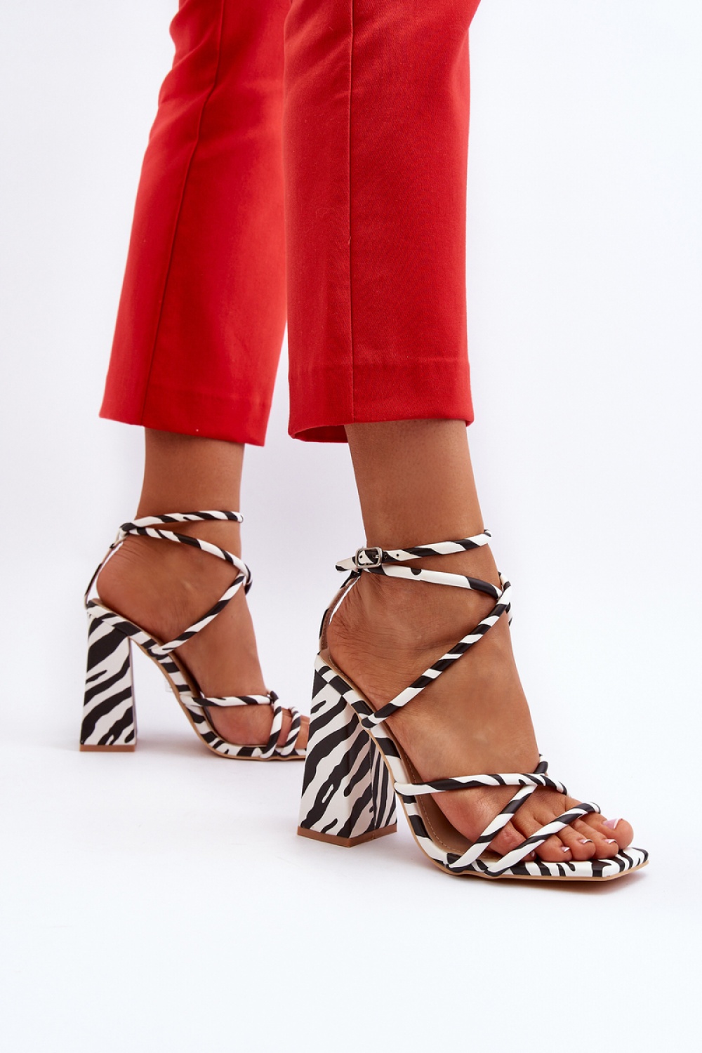 sandalen op hak model 193939 Step in style - Afbeelding 3