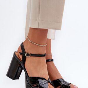 sandalen op hak model 195543 Step in style