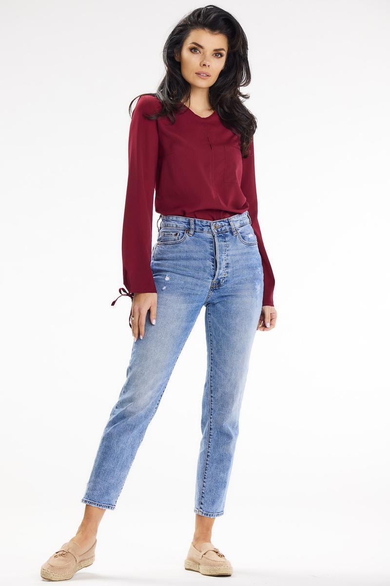 blouse model 195850 awama - Afbeelding 4