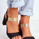 sandalen op hak model 196325 Step in style