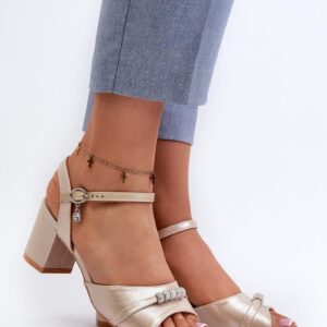sandalen op hak model 196331 Step in style