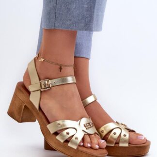 sandalen op hak model 196334 Step in style