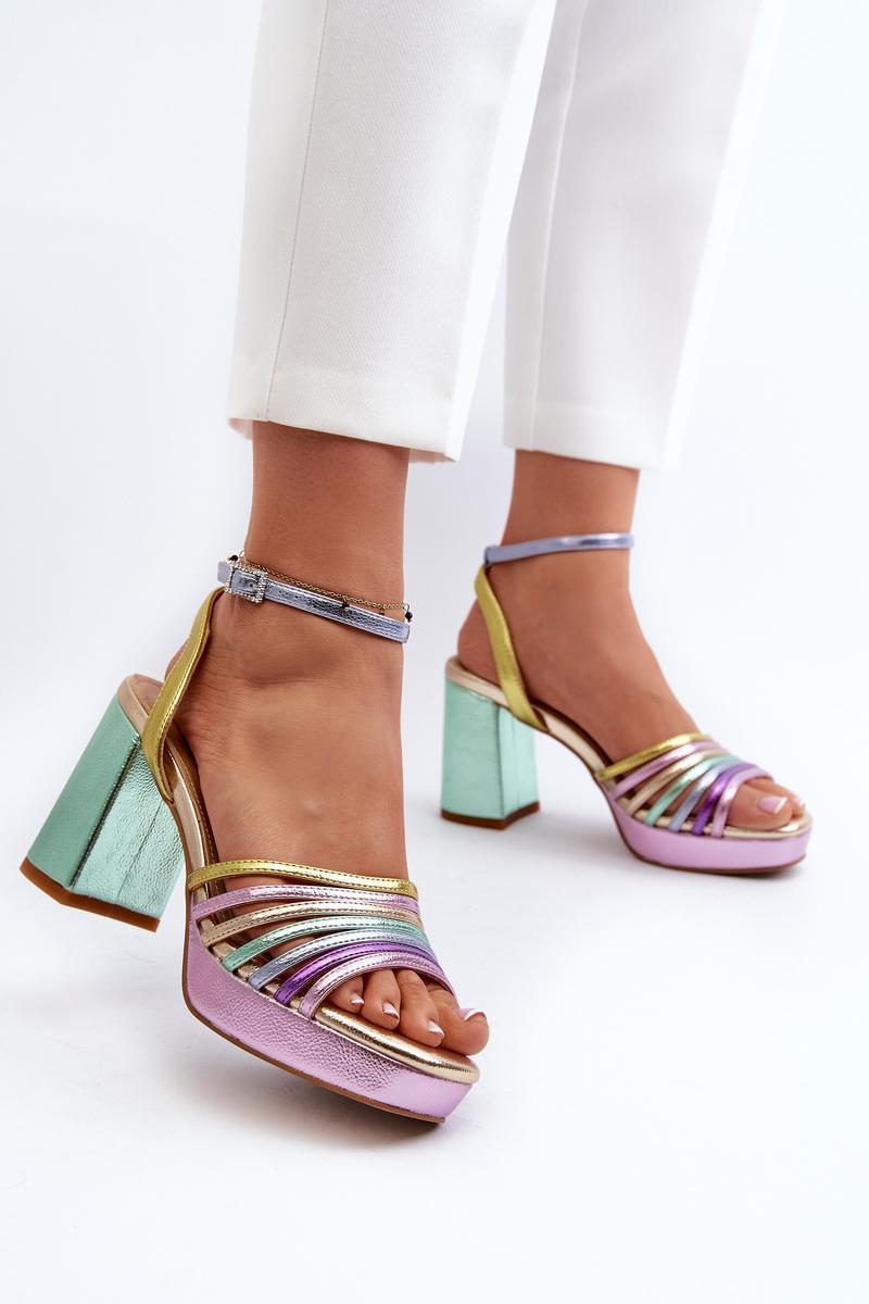 sandalen op hak model 196965 Step in style - Afbeelding 3