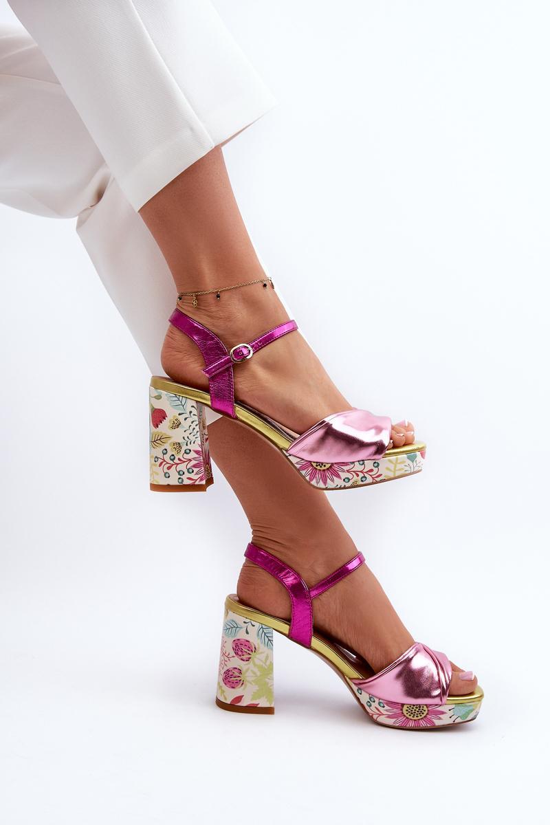 sandalen op hak model 196971 Step in style - Afbeelding 3