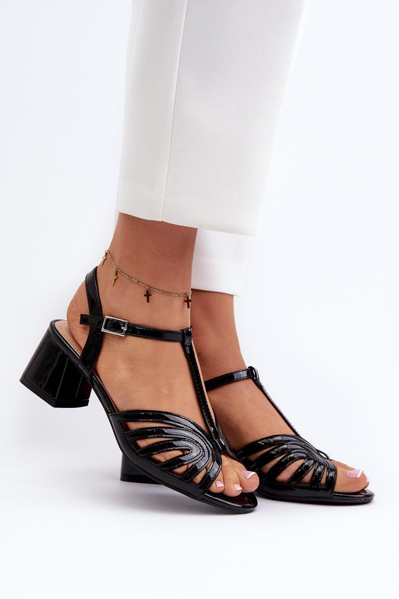 sandalen op hak model 197091 Step in style
