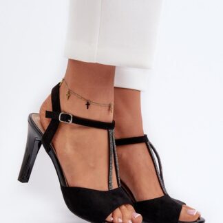 sandalen op hak model 197092 Step in style