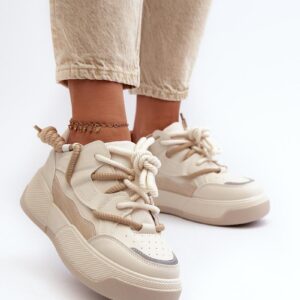 Sportchoenen op een platform model 198214 Step in style
