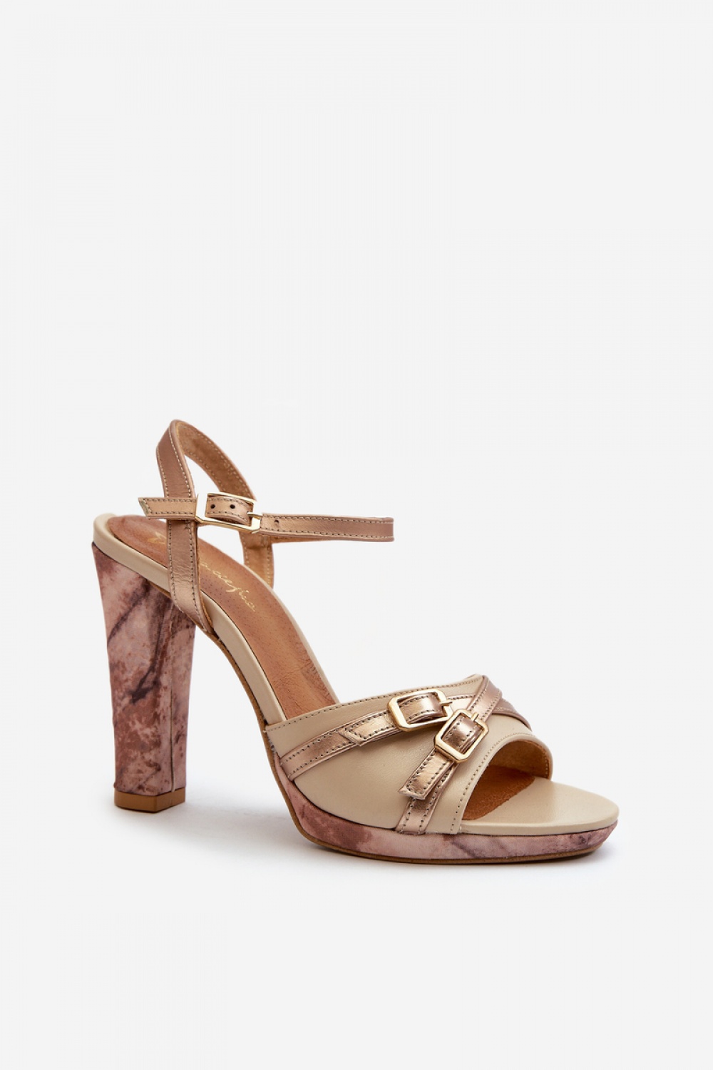 sandalen op hak model 198398 Step in style - Afbeelding 2