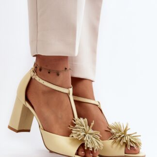 sandalen op hak model 198793 Step in style