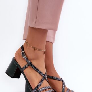 sandalen op hak model 198794 Step in style
