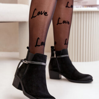 Laarsjes met hoge hak model 199276 Step in style
