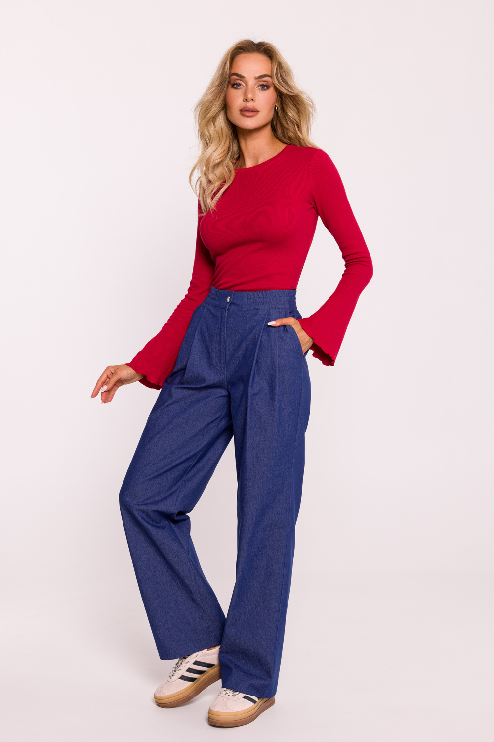 Lange broek model 199680 Moe