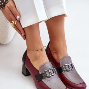Pumps met dikke hak model 201038 Step in style
