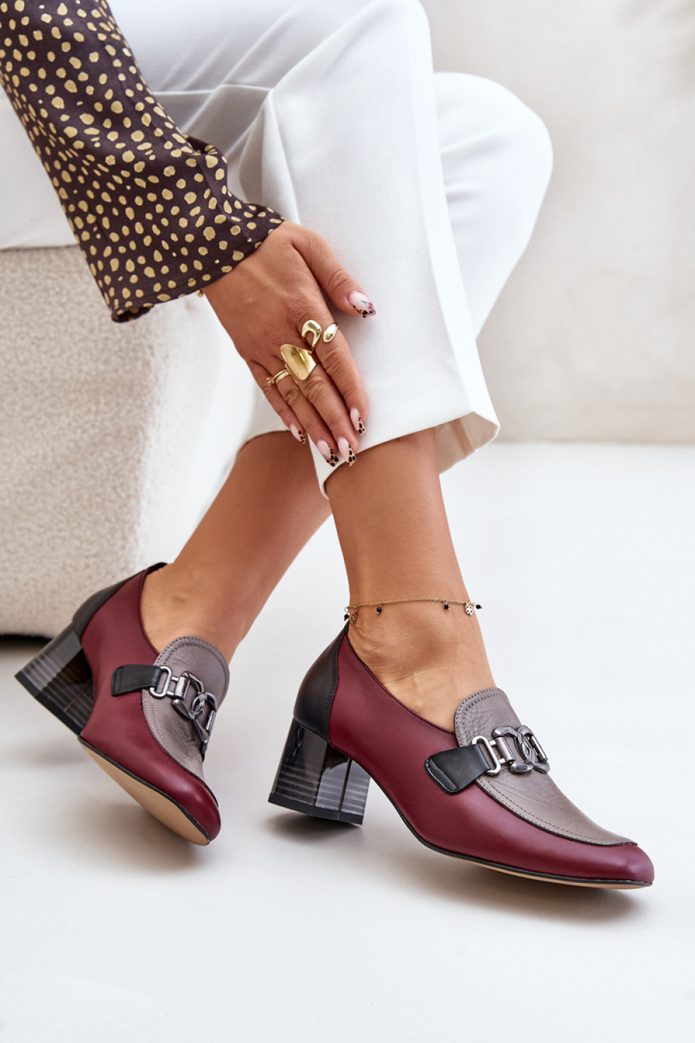 Pumps met dikke hak model 201038 Step in style - Afbeelding 3