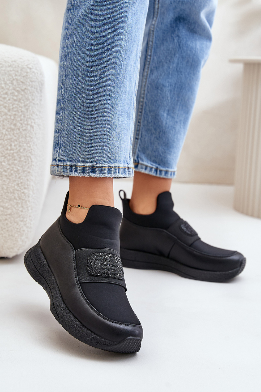 Sportchoenen op een platform model 201053 Step in style