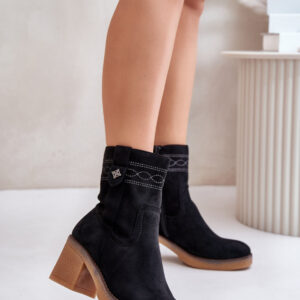 Laarsjes met hoge hak model 201167 Step in style